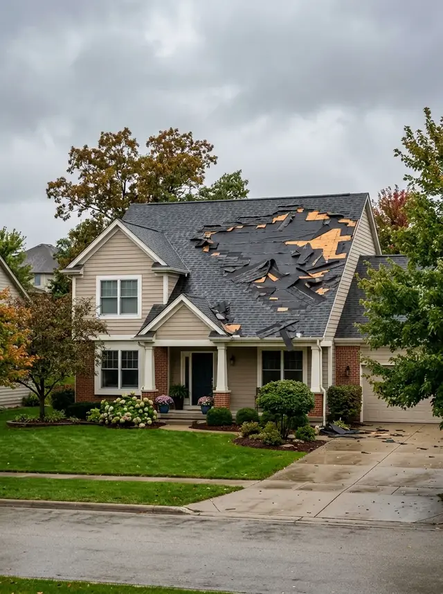BEFORE STORM DAMAGE