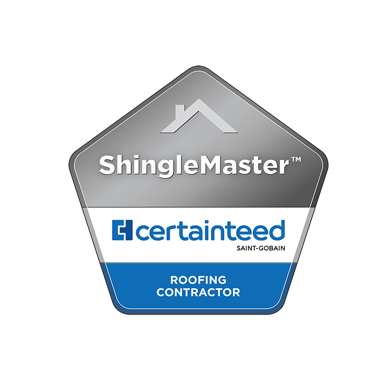 Shingle Master Badge No Limit Roofing